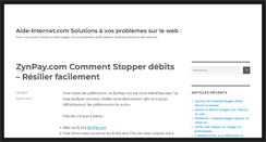 Desktop Screenshot of aide-internet.com